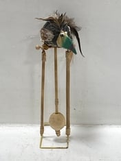 102 X STONE THE CROWS TOUCAN PENDULUM-NATURES GARDEN - HEIGHT 27CM - TOTAL RRP £510