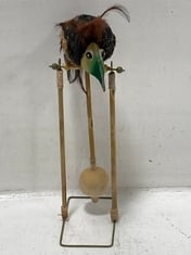 10 X STONE THE CROWS TOUCAN PENDULUM-NATURES GARDEN - HEIGHT 27CM - TOTAL RRP £50