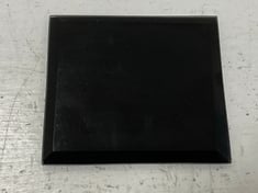 24 X STONE THE CROWS SET OF 6 BLACK COASTERS - SQ 10CM - TOTAL RRP £144