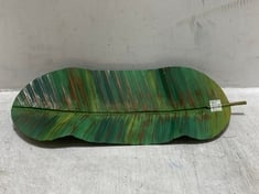 42 X STONE THE CROWS BANANA LEAF - SINGLE -LENGTH 40CM - TOTAL RRP £504