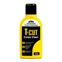 28X ASSORTED T-CUT COLOUR FAST TO INCLUDE T-CUT 3 IN 1 COLOR FAST PAINTWORK RESTORER CAR POLISH, YELLOW, 500 ML, 2 X T CUT COLOUR FAST 500ML - BLACK.