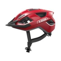 3X ASSORTED HELMETS TO INCLUDE ABUS ADURO 3.0 CITY BIKE HELMET - SPORTY HELMET IN STYLISH DESIGN FOR EVERYDAY RIDING AND TOURING - FOR MEN AND WOMEN - RED, SIZE L, CORE PROTECTION ACTION SPORTS HELME