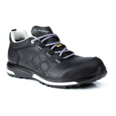 2X ASSORTED SHOES TO INCLUDE LAVORO 1204.00 TT RANGE VADER MEN METAL FREE SHOE, ESD, CE, S3, HRO, SRC, BLACK, 5 SIZE.