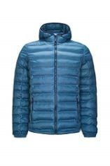 1 X KILLTEC MEN'S NYLON JACKET IN DOWN LOOK WITH HOOD.