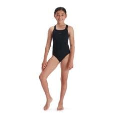 X20 ASSORTED KIDS SPEEDOS TO INCLUDE SPEEDO JUNIOR GIRL'S ECO ENDURANCE+ MEDALIST SWIMSUIT | CHLORINE RESISTANCE | RECYCLED FABRIC | COMFORT FIT | SWIMMING LESSONS | SWIM HOLIDAY, BLACK, 13-14 YEARS,