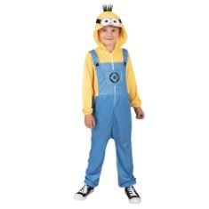 X11 ASSORTED KIDS FANCY DRESS TO INCLUDE RUBIE'S 1002023L000 MINON CHILD ONESIE MINION KIDS FANCY DRESS, BOYS, GIRLS, MULTICOLOURED, 11-13 YEARS, AMSCAN 9903880 CHILD TODDLER BABY MINI BONES FANCY DR