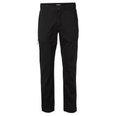 X3 ASSORTED CRAGHOPPERS ITEMS TO INCLUDE CRAGHOPPERS MENS KIWI PRO TROUSERS BLACK 38, CRAGHOPPERS | LORTON JACKET BLACK PEPPER L.