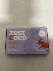 60 X ZEST&PEP JOINT+ 120 CHEWABLE TABLETS BBE: 10/24.