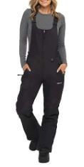 X2 ASSORTED ITEMS TO INCLUDE ARCTIX WOMENS ESSENTIAL INSULATED BIB OVERALLS, BLACK, MEDIUM SHORT.