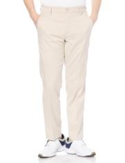 X30 ASSORTED CLOTHING TO INCLUDE ESSENTIALS MEN'S STRAIGHT-FIT STRETCH GOLF TROUSERS, STONE, 33W / 30L.