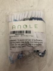 31 X ANOLE KIDS ATHLETIC SOCKS 4-7 YEARS .