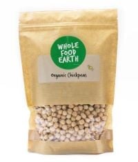 25X ASSORTED WHOLEFOOD EARTH TO INCLUDE WHOLEFOOD EARTH ORGANIC CHICKPEAS 1KG GMO FREE | VEGAN | HIGH FIBRE | HIGH PROTEIN | CERTIFIED ORGANIC, WHOLEFOOD EARTH ORGANIC HARICOT BEANS 500G RAW | VEGAN