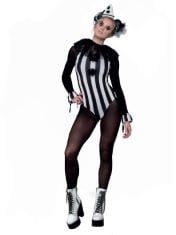 X12 ASSORTED ADULT FANCY DRESS TO INCLUDE SMIFFYS FEVER VINTAGE PIERROT CLOWN COSTUME LEOTARD, BODYSTOCKING, COLLAR, WRIST CUFFS & HAT, FEVER FANCY DRESS, FEVER DRESS UP COSTUMES, RUBIE'S 880631M000