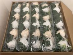 20 X FLOWER WALL HOME DECOR ITEM (10 PER BOX 2 BOXES).