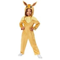 X11 ASSORTED KIDS FANCY DRESS TO INCLUDE AMSCAN 9918511 - UNISEX KIDS OFFICIAL POKÉMON EEVEE HOODED JUMPSUIT FANCY DRESS COSTUME AGE: 3-4 YRS, AMSCAN 9914922 CHILDS BAD CLOWN FANCY DRESS HALLOWEEN CO