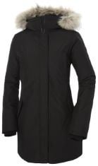 HELLY HANSEN WOMENS W IRMA PARKA, BLACK, L.