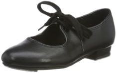 4X ASSORTED TAP SHOES TO INCLUDE ROCH VALLEY LOW HEEL PU TAP SHOES 6 BLACK, ROCH VALLEY LOW HEEL PU TAP SHOES 4 BLACK.