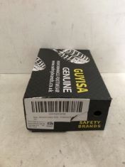 4X GUYSIA SAFETY BOOTS IN SIZE 7 .