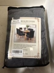 9 X CHAIR SLIPCOVERS .