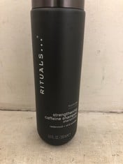 7 X RITUALS COSMETICS STRENGTHENING CAFFEINE SHAMPOO 250ML