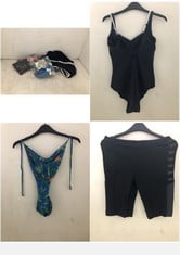 5 X ASSORTED SWIMWEAR TO INCLUDE AND/OR MAUI PALM SPRING BIKINI BOTTOMS SIZE 10