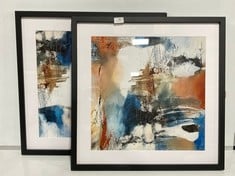 JOHN LEWIS NATASHA BARNES CONTINUITY SET OF 2 FRAMED PRINTS RRP- £175