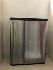 JOHN LEWIS 30L X 30L TOUCH RECYCLING BIN STAINLESS STEEL RRP- £130