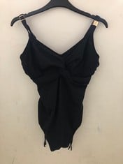 FANTASIE SWIMWEAR OTTAWA TWIST SUIT BLACK SIZE 32F RRP- £84