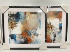 JOHN LEWIS NATASHA BARNES CONTINUITY SET OF 2 FRAMED PRINTS RRP- £175