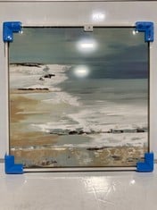 JOHN LEWIS PI CREATIVE EAST COAST II FRAMED CANVAS RRP- £190