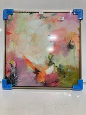 JOHN LEWIS NATASHA BARNES CHERRY POP BLOSSOM FRAMED CANVAS RRP- £180