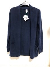 JOHN LEWIS CASHMERE CARDIGAN NAVY BLUE SIZE XS RRP- £99