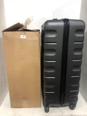 2 X JOHN LEWIS TRAVEL CASES HARDSHELLS SPINNERS 1 X DARK GREY LARGE, 1 X NAVY MEDIUM/LARGE