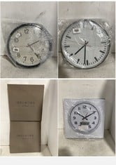 5 X ASSORTED WALL CLOCKS TO INCLUDE ACCTIM MERIDIAN CLOCK