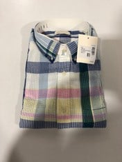 GANT SEERSUCKER MADRAS SHIRT MULTI SIZE XL RRP- £125