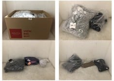 BOX OF ASSORTED JOHN LEWIS CLOTHING TO INCLUDE POM POM ONSIE GREY SIZE M