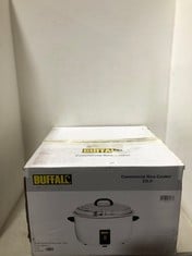 BUFFALO COMMERCIAL RICE COOKER 23 LITRE CB944-02 RRP- £205