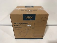 VAX SPOTWASH HOME PET-DESIGN SPOT WASHER MODEL NO-CDSW-MPXA RRP- £200