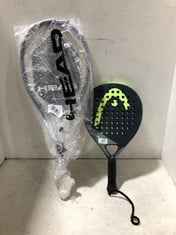 HEAD EXTREME EVO PADDLE RACKET TO INCLUDE HEAD TI.S6 TENNIS RACKET