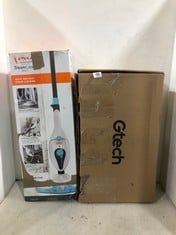 GTECH PRO 2 CORDLESS VACUUM CLEANER MODEL NO-ATF307 RRP- £199 TO INCLUDE VAX STEAM CLEAN MULTI MODEL NO-S85-CM