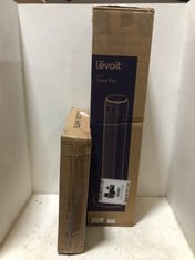 LEVOIT CLASSIC TOWER FAN LTF-F362-WUK TO INCLUDE 16" PEDESTAL FAN