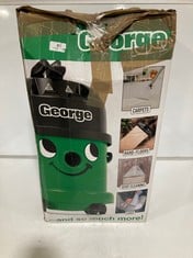 GEORGE WET AND DRY VACUUM CLEANER GREEN RRP- £250