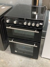 HISENSE ELECTRIC POWER FREESTANDING COOKER/HOB IN BLACK - MODEL NO. F66GFC3E4L212-CC - RRP £399