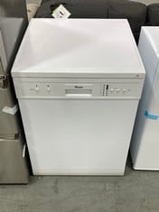 SWAN DISHWASHER IN WHITE - MODEL NO. SDW751150W