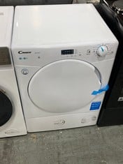 CANDY FREESTANDING DRYER IN WHITE - MODEL NO. CSEC9LF-80 - RRP £269