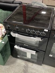 SWAN FREESTANDING COOKER/HOB IN BLACK - MODEL NO. SX16730B - RRP £349