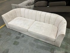 GUILD 3 SEATER FABRIC SOFA IVORY VFYPM - RRP £699