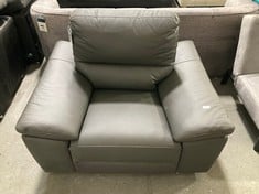 PAVILION LEATHER ELECTRIC RECLINER ARMCHAIR QQJFT - RRP £829