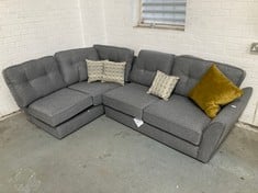 ASHLEY SMALL LEFT HAND CHAISE SOFA GREY UFDNM - RRP £2199