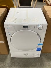 CANDY 9KG CONDENSER TUMBLE DRYER WHITE CSEC9LF - RRP £280